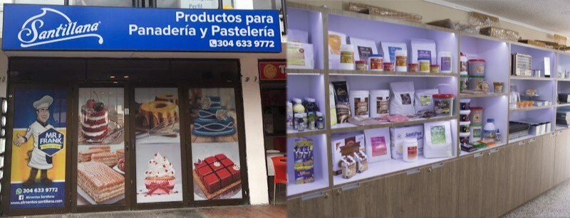 Tienda de productos de Repostería, Pastelería y panadería